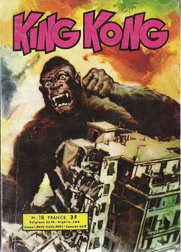 Scan de la Couverture King Kong 1 n 18